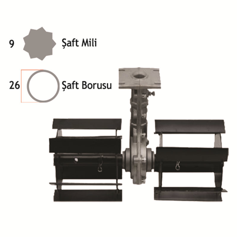 BACO TIRPAN OT SIYIRMA APARATI 26 MM 9 KÖŞE