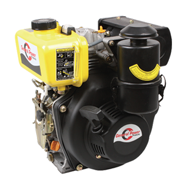 GENERAL POWER DİZEL TEK MOTOR 7 HP KAMALI MARŞLI İPLİ