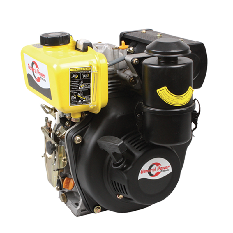 GENERAL POWER DİZEL TEK MOTOR 12 HP KONİK MARŞLI İPLİ
