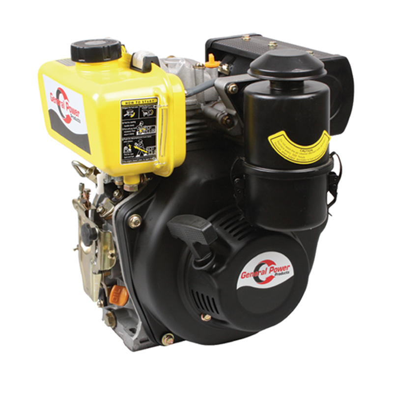 GENERAL POWER DİZEL TEK MOTOR 14 HP KAMALI MARŞLI İPLİ