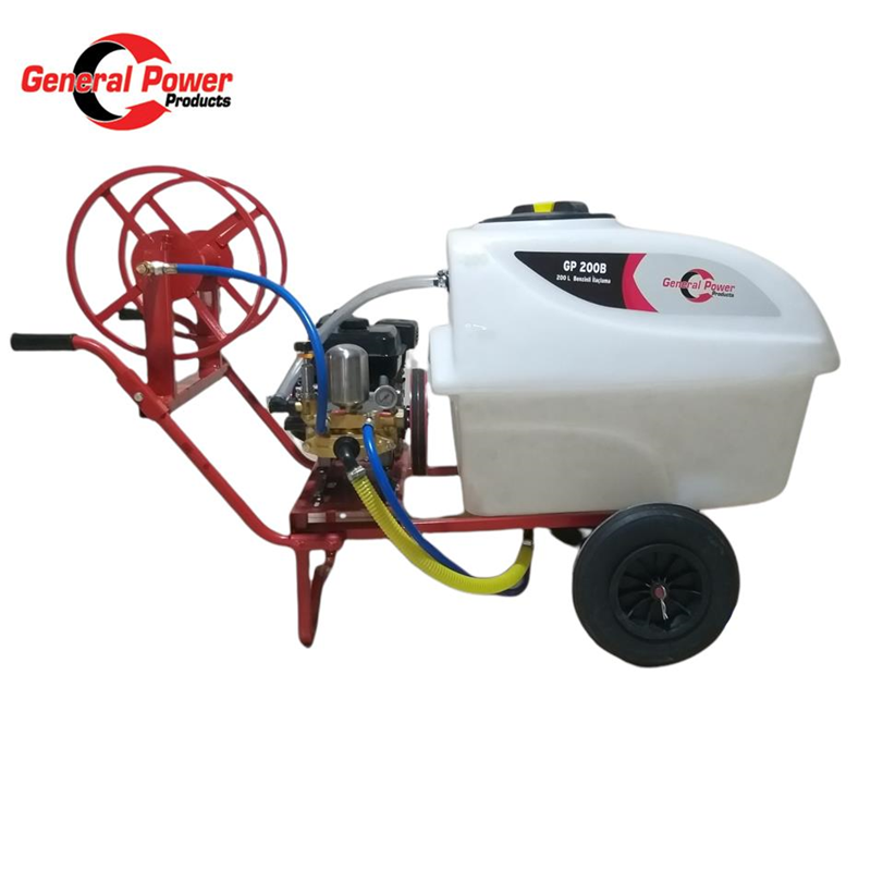 GENERAL POWER BENZİNLİ İLAÇLAMA MAK. 200 LT 4 ZAMANLI 7 HP