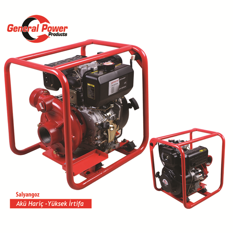 GENERAL POWER SU MOTORU DİZEL 3" 12 HP SALYANGOZ