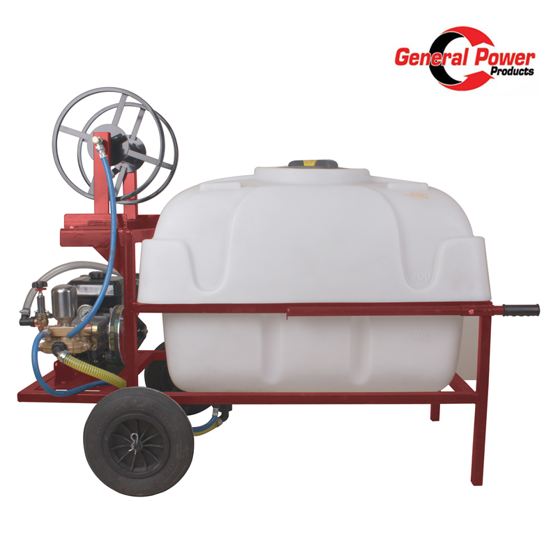 GENERAL POWER BENZİNLİ İLAÇLAMA MAK. 400 LT 4 ZAMANLI 7 HP 