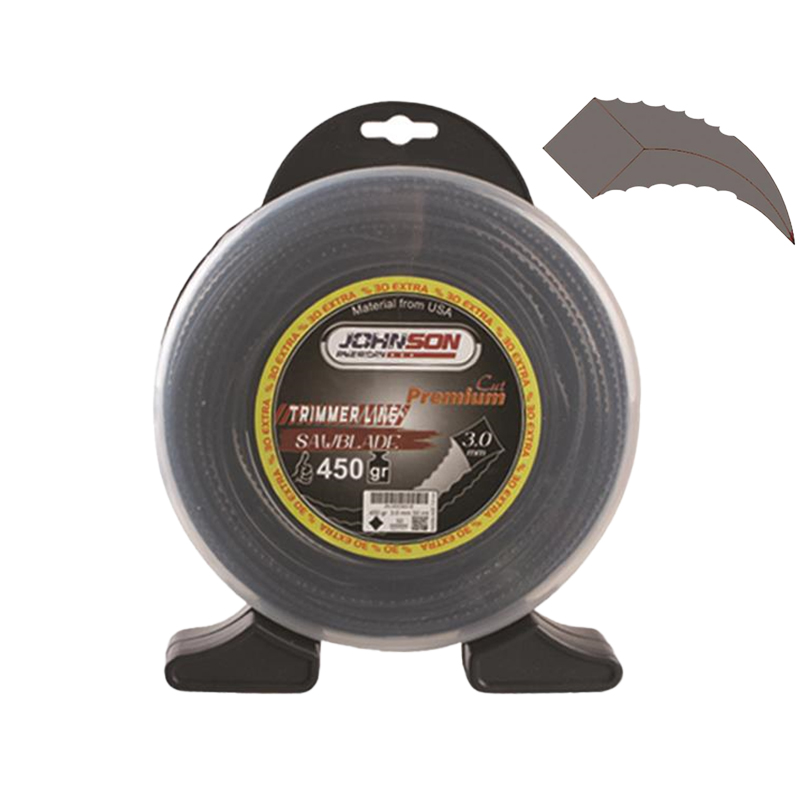JOHNSON MİSİNA 3.0 MM 450 GR TESTERE TİPİ (TIRTIKLI)