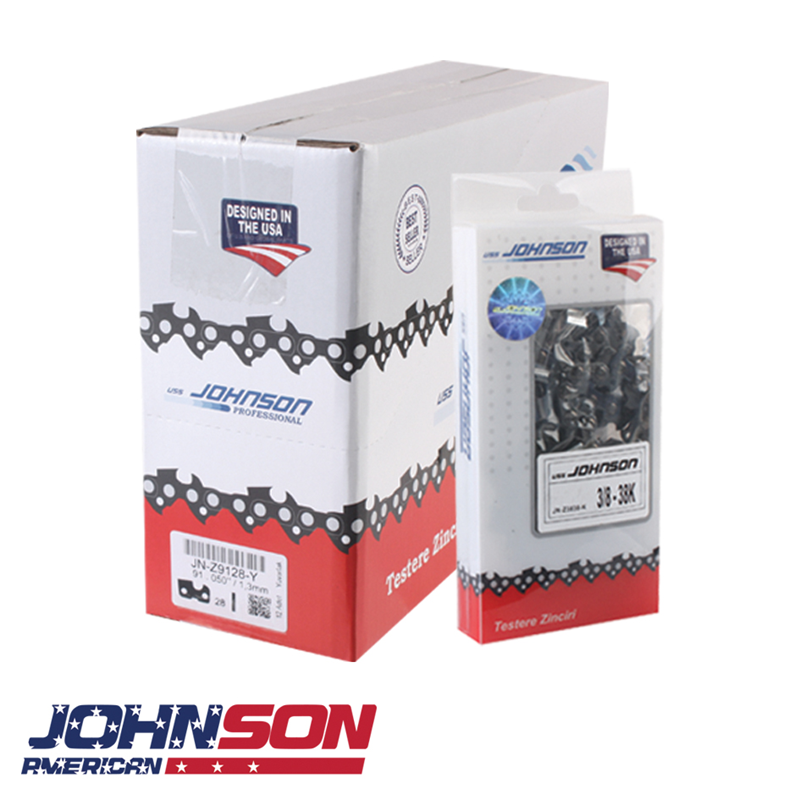 JOHNSON 3/25 ZİNCİR 1.3mm 0.50" 33 DİŞ YUVARLAK